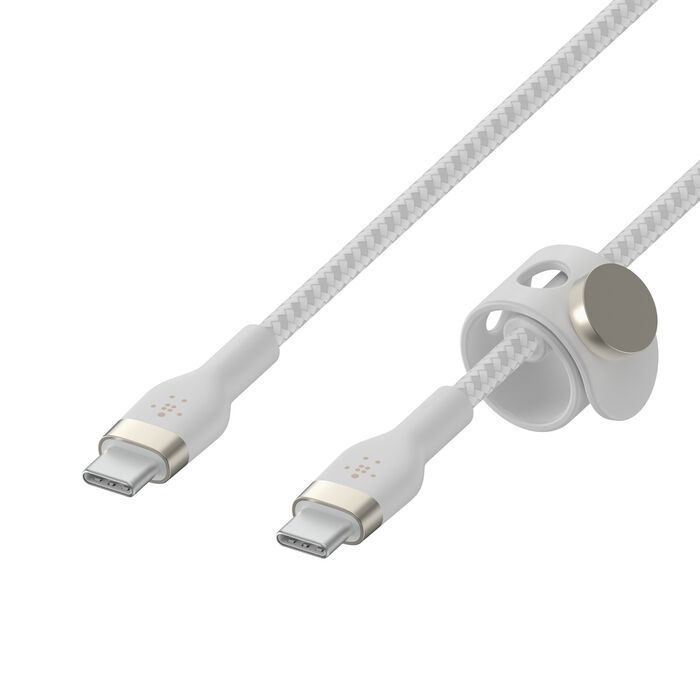 Belkin Usb-C To Usb-C 2.0 Braided Silicone CAB011BT1MWH — 3