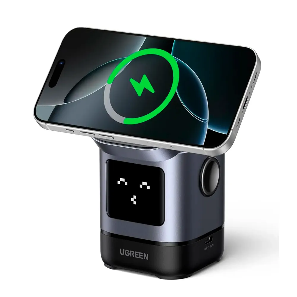 Ugreen 2-in-1 Magnetic Wireless Charger 45775 15W