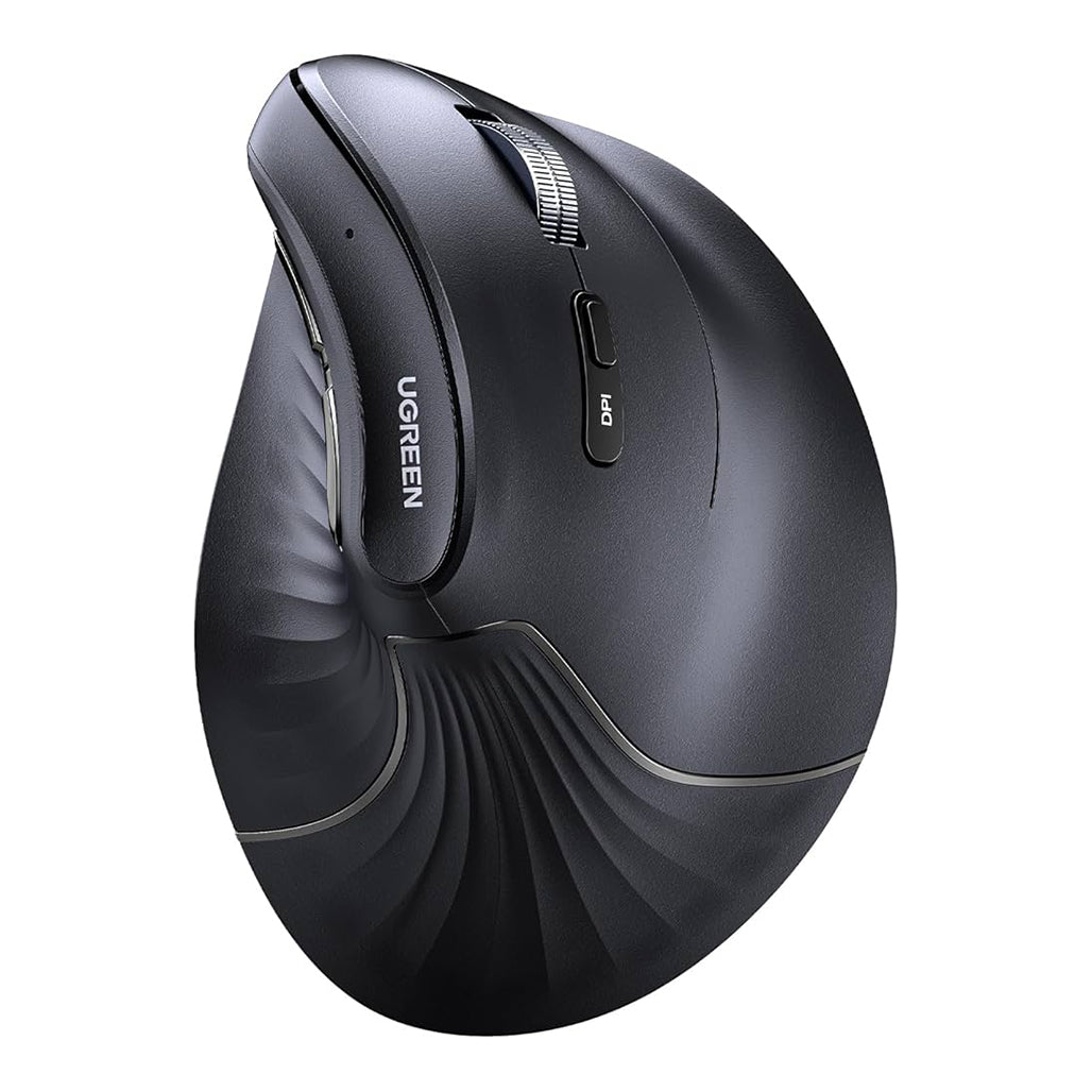 UGreen Vertical Mouse Wireless Bluetooth 5.0+ 4000 DPI Max Ergonomic Mouse with 5 Buttons 25444 — 2
