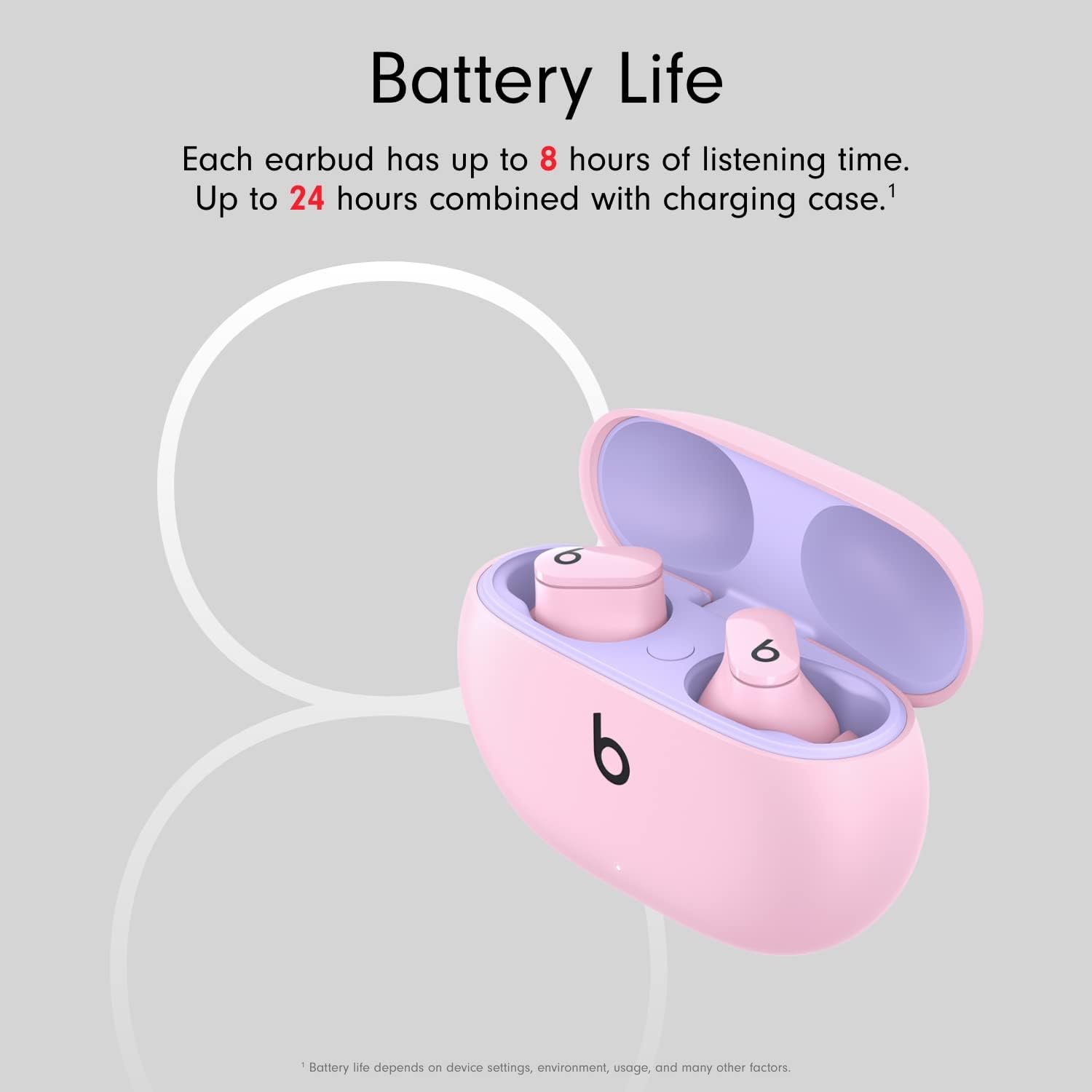 Ականջակալ Beats Studio Buds True Wireless Noise Cancelling Earbuds — 5