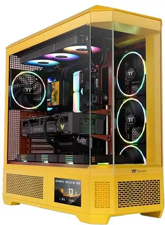 Thermaltake View 600 TG Butter Caramel CA-11H-00FMWN-00 Big Gaming Case