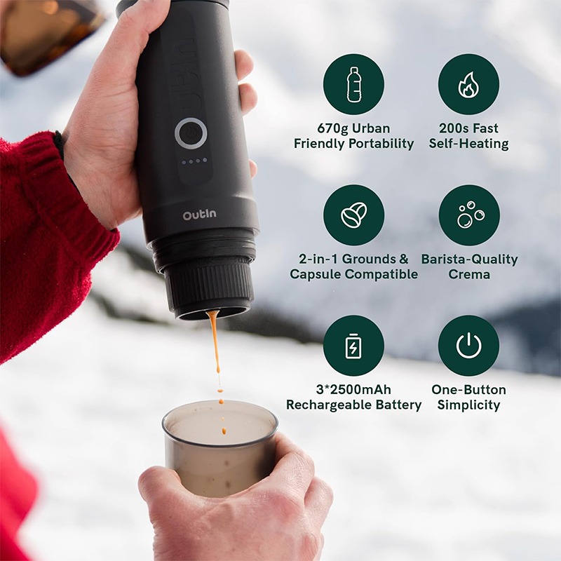 Travel Coffee Maker Set OutIn Nano OTEM-01-SG-Bag — 5
