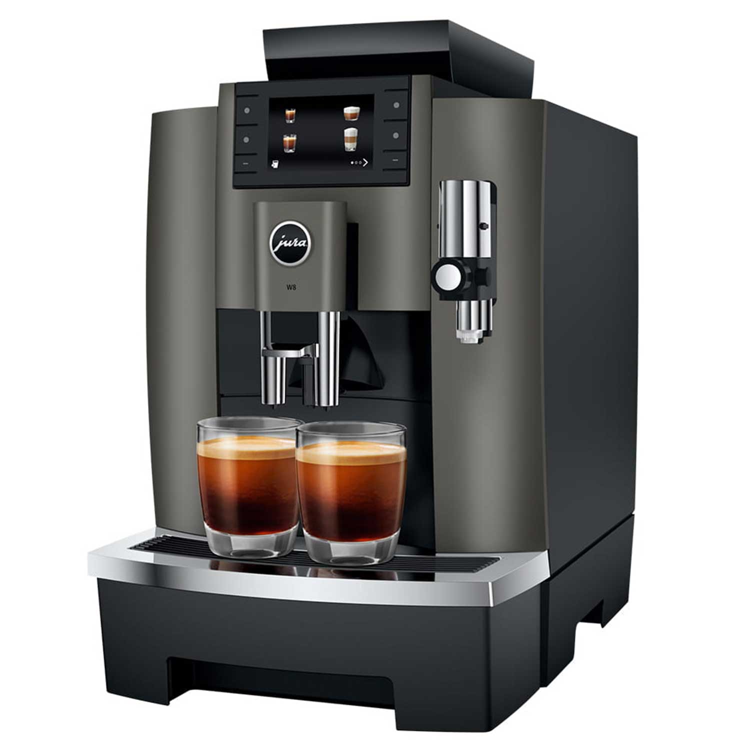 Automatic coffee machine JURA W8 DARK INOX EA 15550 — 2