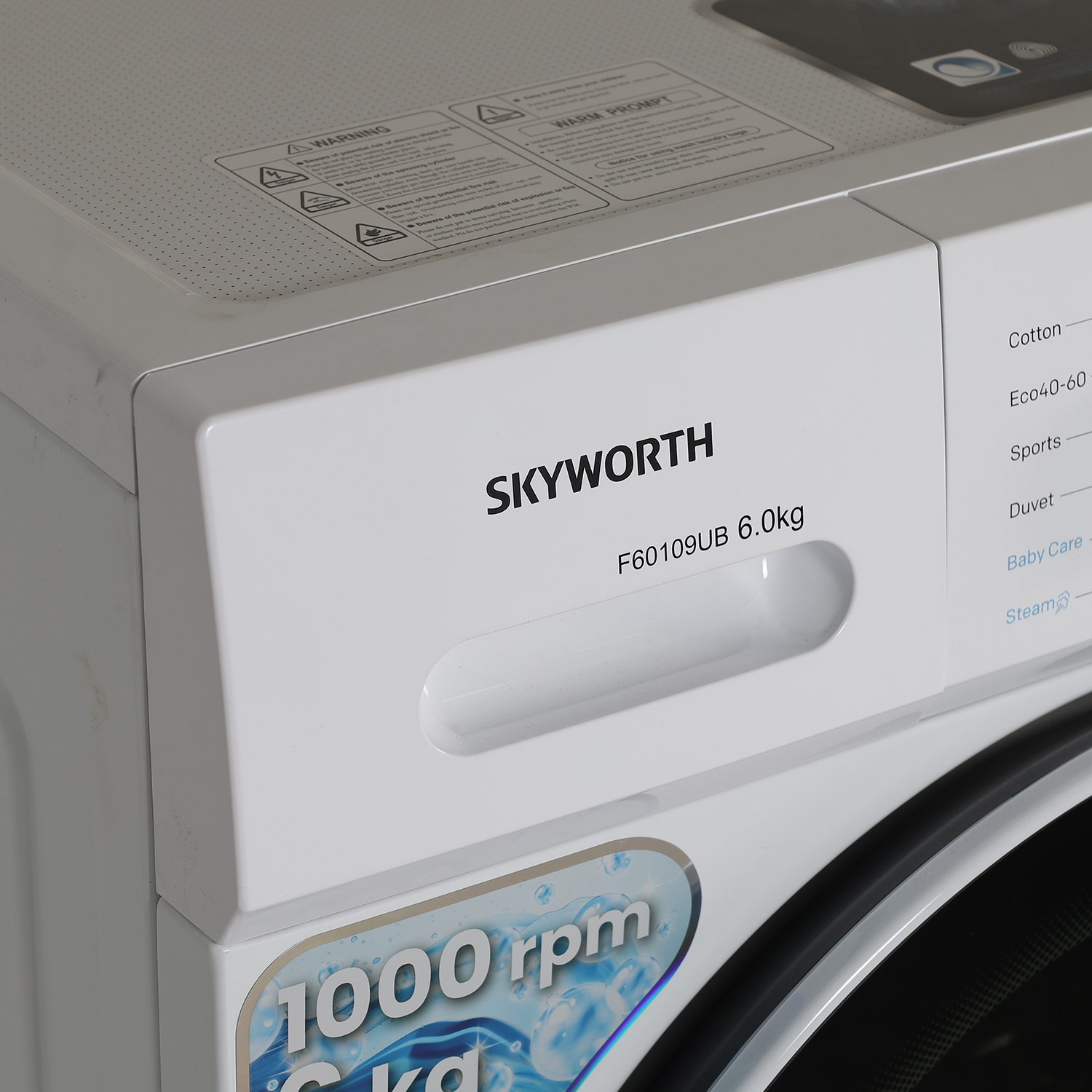 Washing machine SKYWORTH F60109UB 6KG — 7