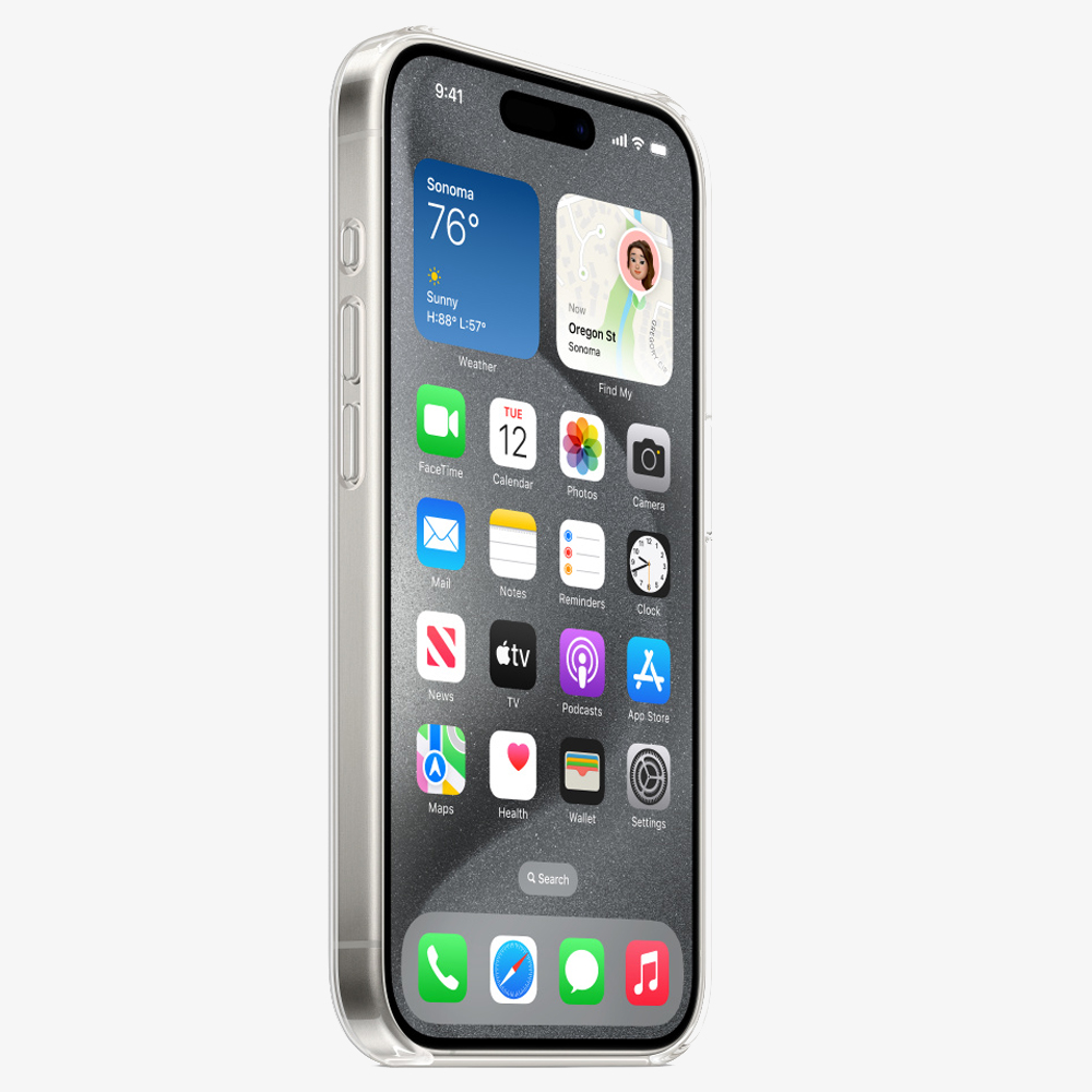 Cover for iPhone 15 Pro Clear case with MagSafe — 6