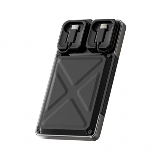 Porodo 10000mAh 2xType-C USB A and Type C and Digital Display Power Bank — 3
