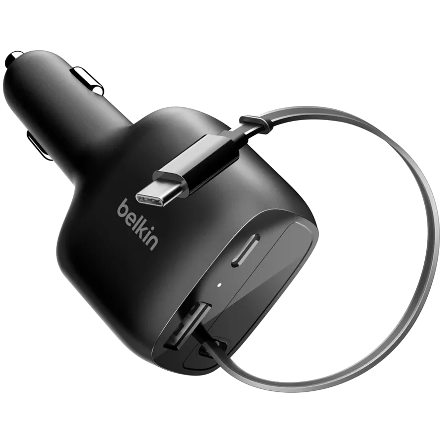 BELKIN Car Adapter 2*USB USB-C 75W — 2