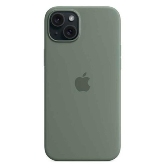 Cover for iPhone 15 Plus Silicone Case with MagSafe Cypress — 2