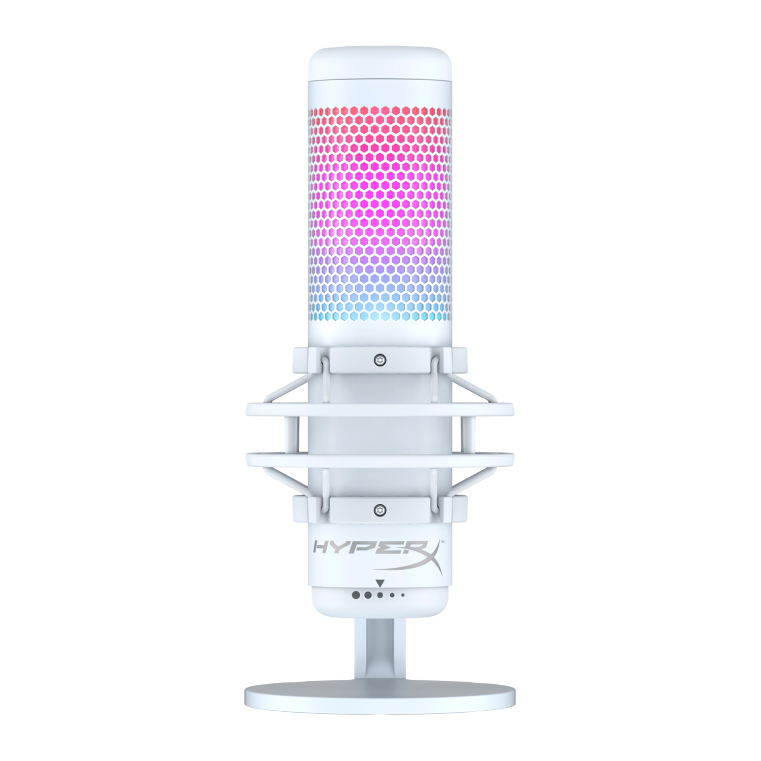 Streaming microphone HYPERX QUADCAST S WH 519P0AA