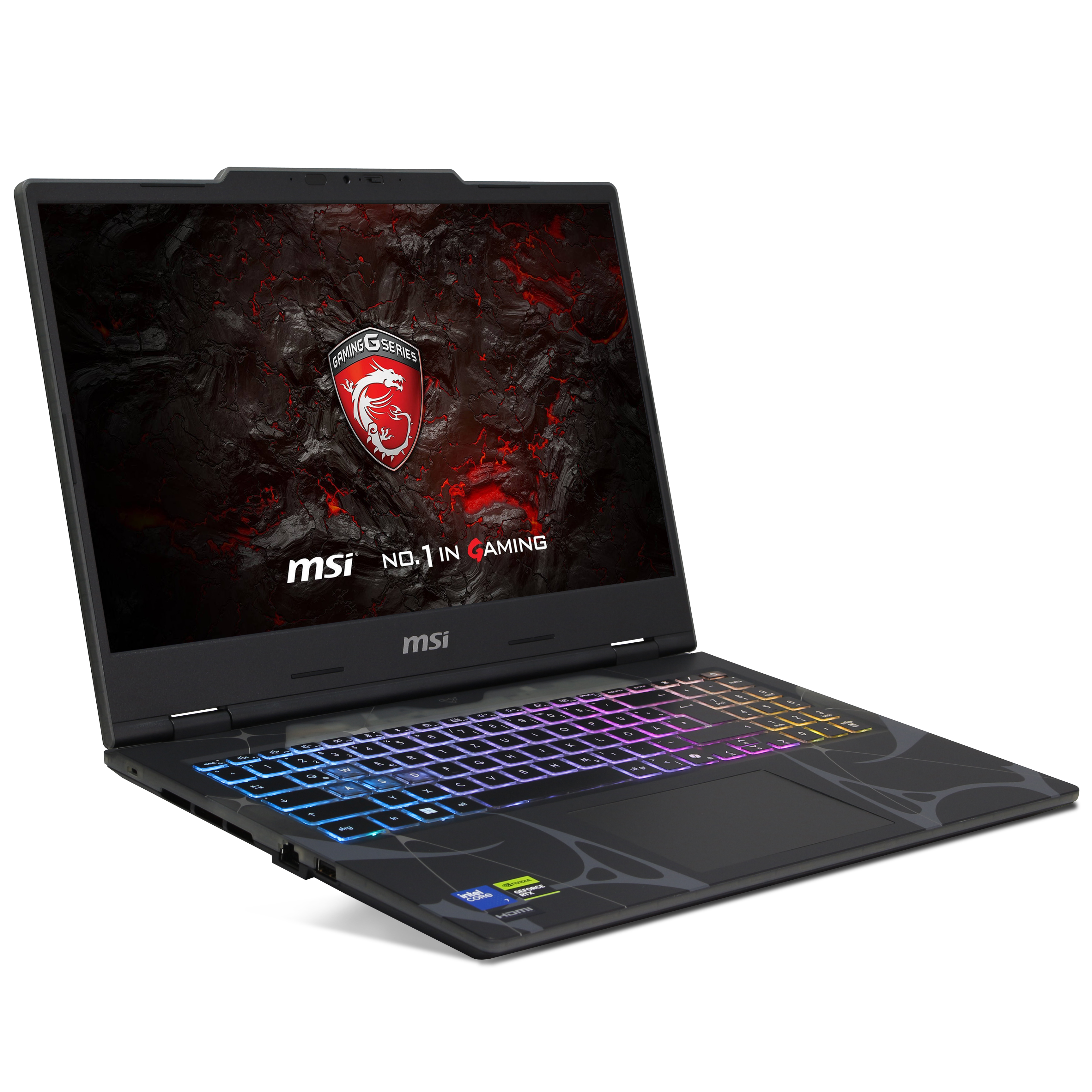 Laptop MSI Cyborg 15 B2RWEKG-235XRU 9S7-15Q342-235 Intel Core 7 240H SSD RTX5050 15 IPS FHD 1920x1080 144Hz NoOS Translucent — 2