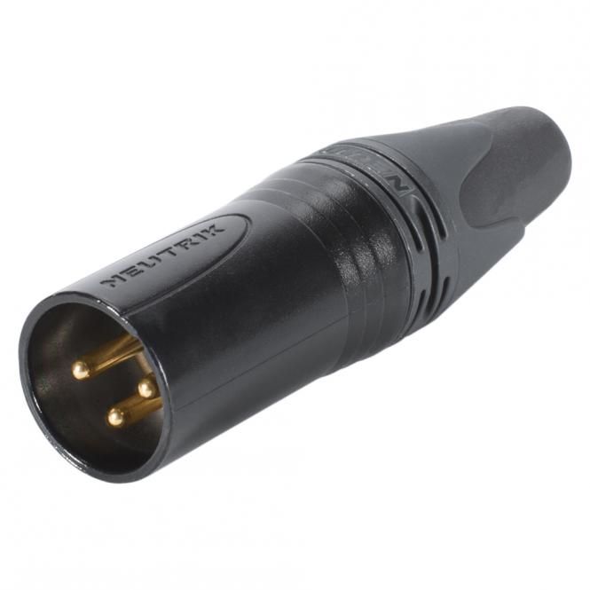 Neutrik NC3MXX-B XLR Male Connector — 2