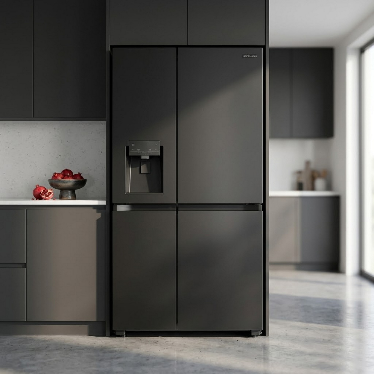 Refrigerator HOFFMANN HR83SBS-BI