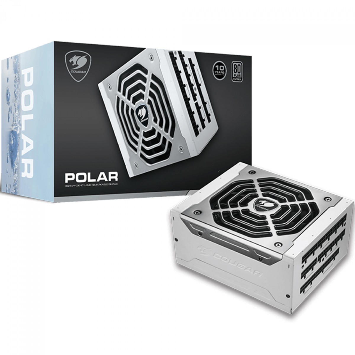 COUGAR POLAR1050 80+ PlatinumFull Modular — 4