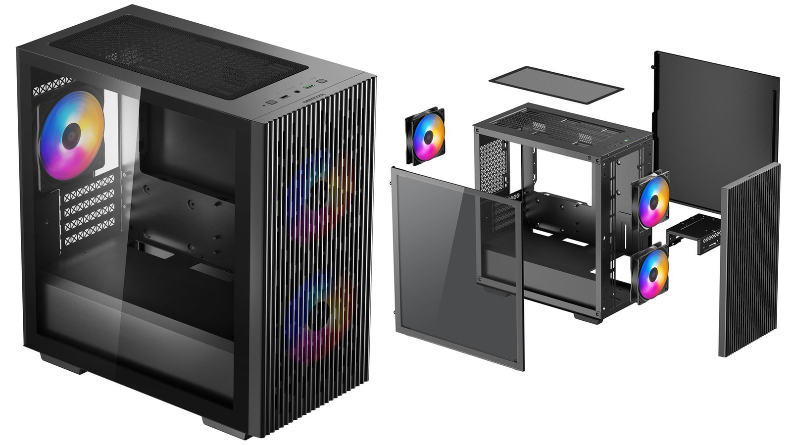 PC case DeepCool MATREXX 40 Mini Tower without power supply mATX — 8