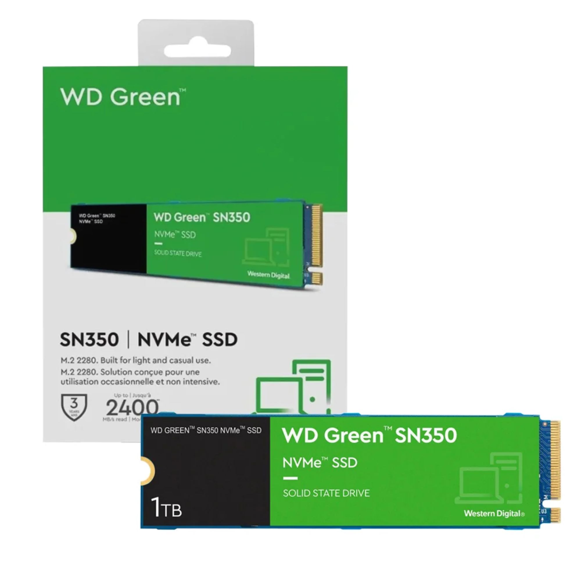 SN350 M.2 2280 PCIe SSD — 2