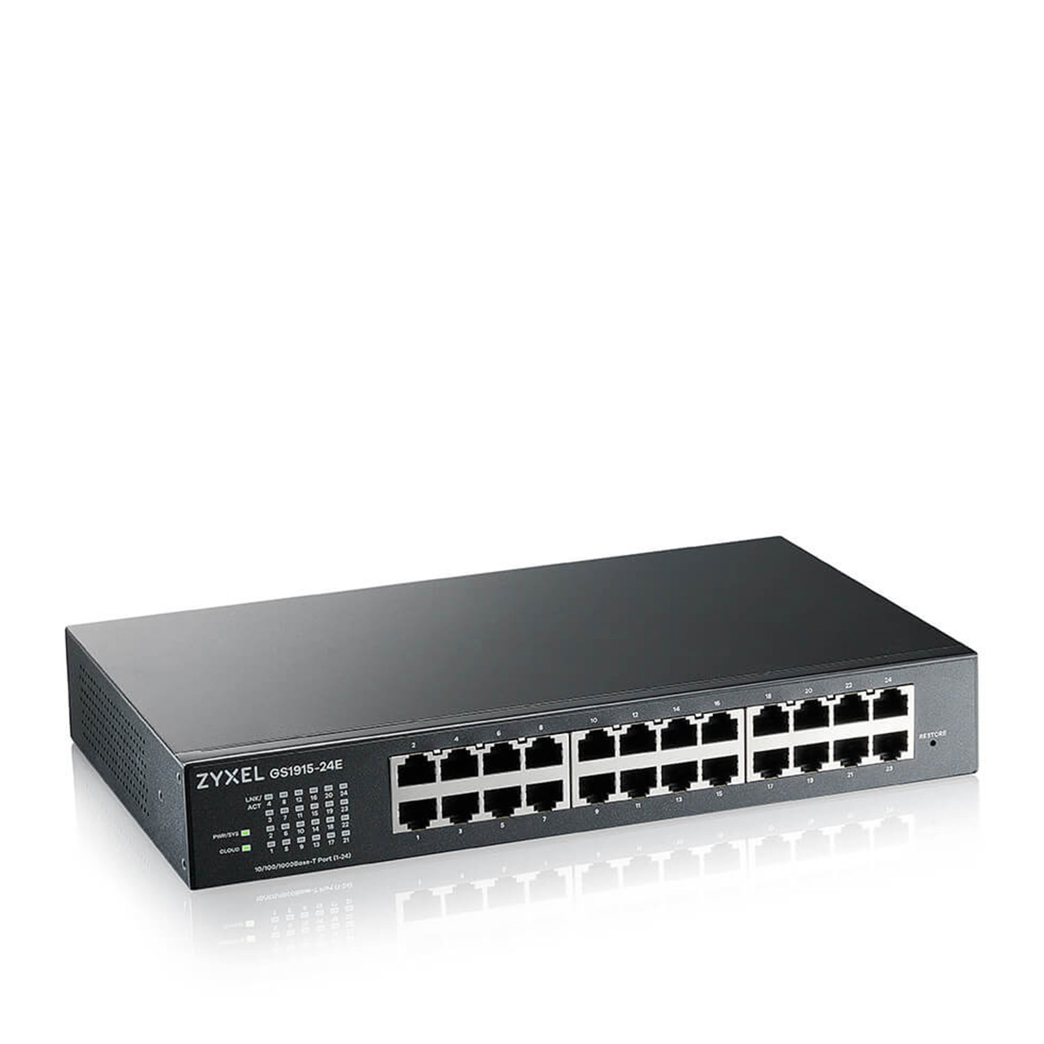 Network switch ZYXEL NebulaFlex GS1915-24E Smart L2 Gigabit 24xRJ-45 Rack 19 GS1915-24E-EU0101F — 2