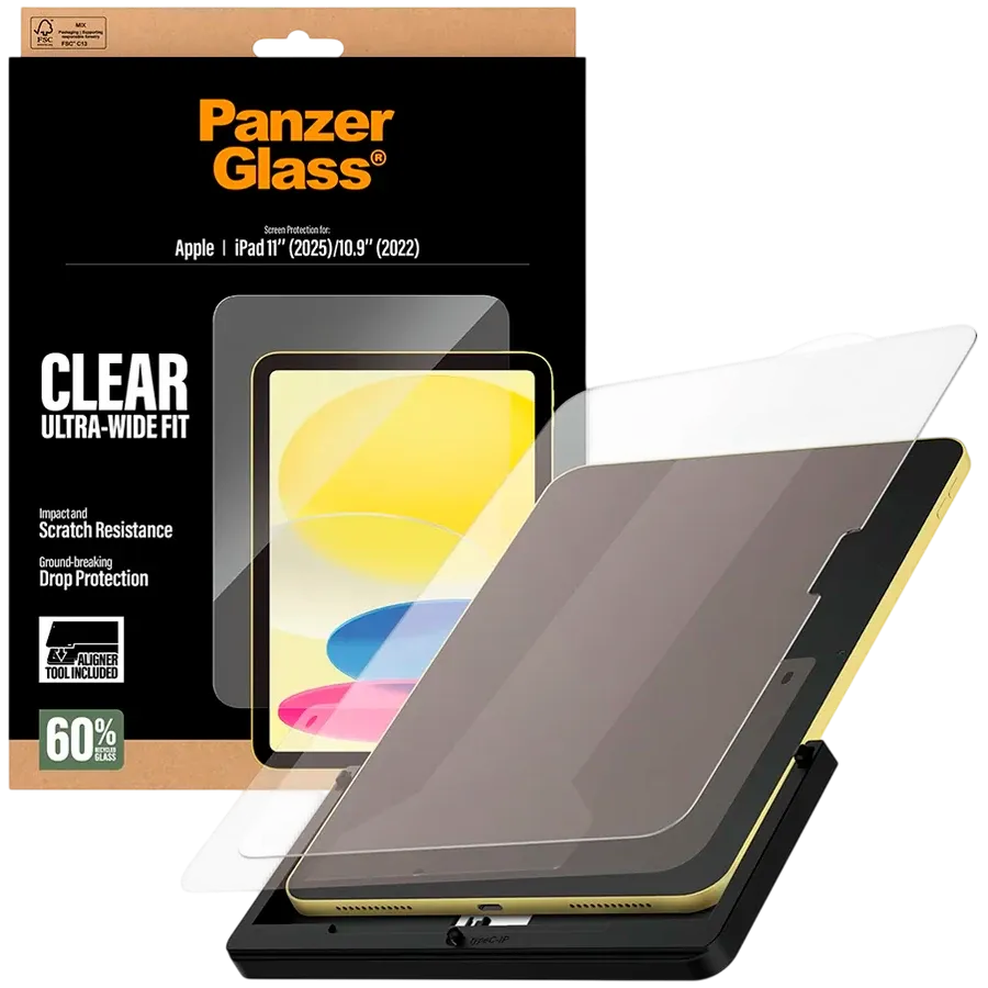 PANZERGLASS Safety Glass for iPad 10 Pro 11 M5 — 4