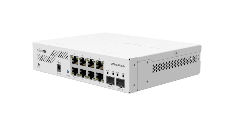 Сетевой коммутатор MIKROTIK CSS610-8G-2S+IN — 2