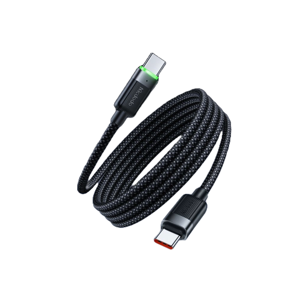 Cable McDododo 60W Magnetic Self-Winding C-C 1.2m -2000 — 2