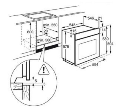 Built-in oven Electrolux EOB 8757ZOZ — 5
