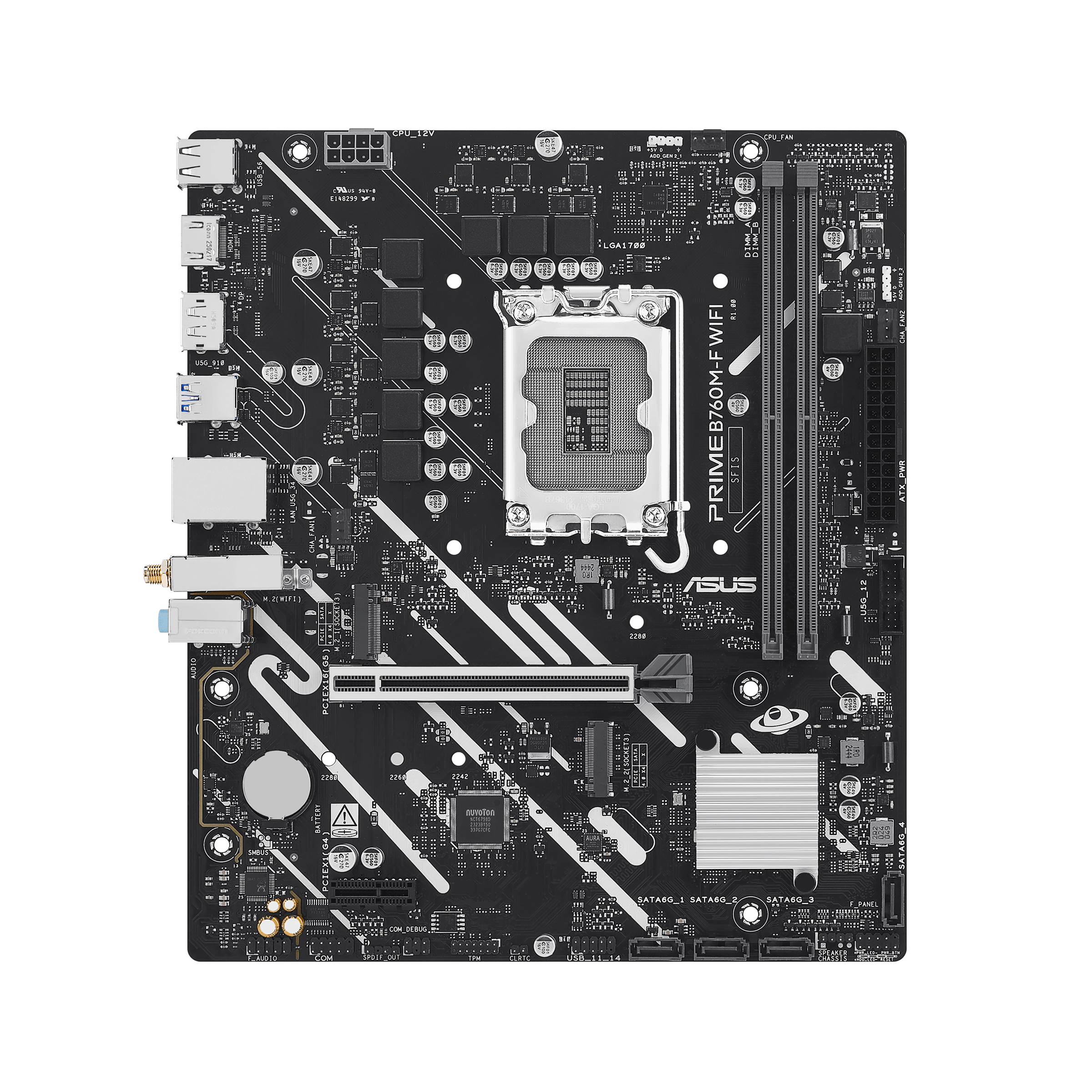 PRIME B760M-F WiFi 1700s DDR5 ready 1N00