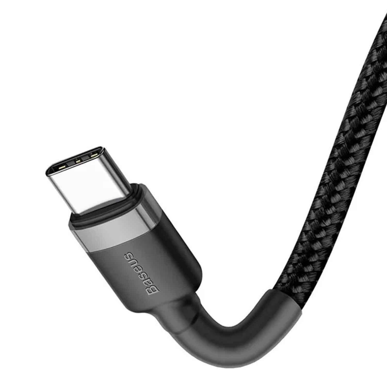 Cable BASEUS Cafule PD 2.0 60W Type-C to Type-C GR BK CATKLF-HG1 — 2