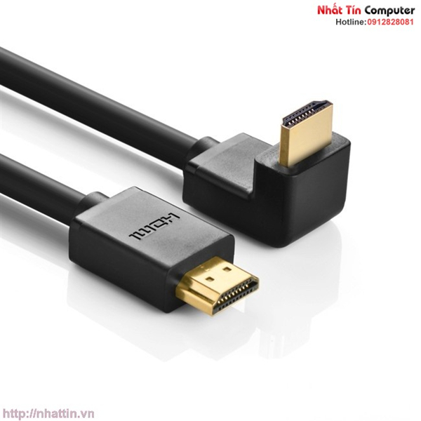 UGreen 10172HDMI 2.0 90 Degree Cable 1.0m — 3