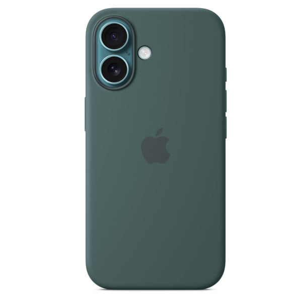 Cover for iPhone 16 Silicone Case With MagSafe Lake — 2