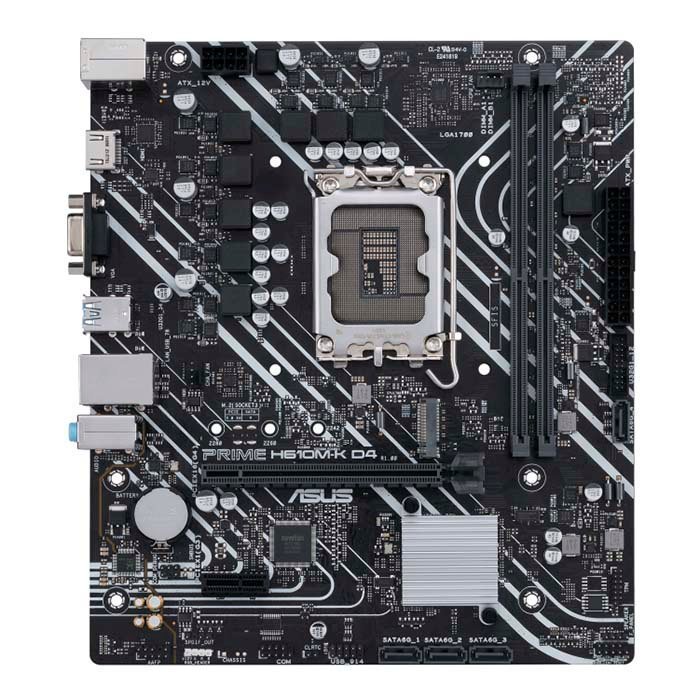 PRIME H610M-K D4 i3-14100 DDR4 SSD — 2