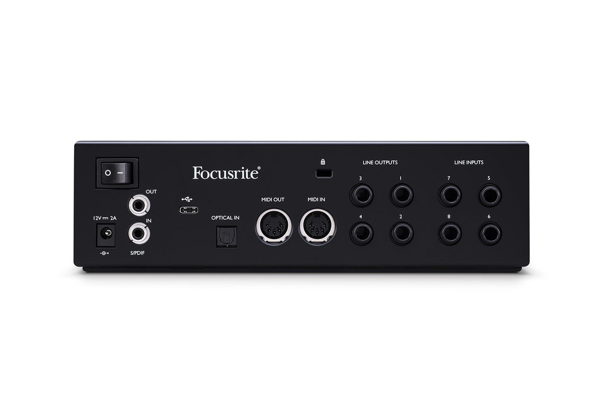 Focusrite Clarett+ 4Pre USB Audio Interface sound card — 3