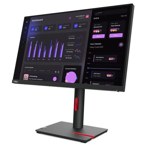 Monitor Lenovo ThinkVision T24i-30 WLED IPS — 2