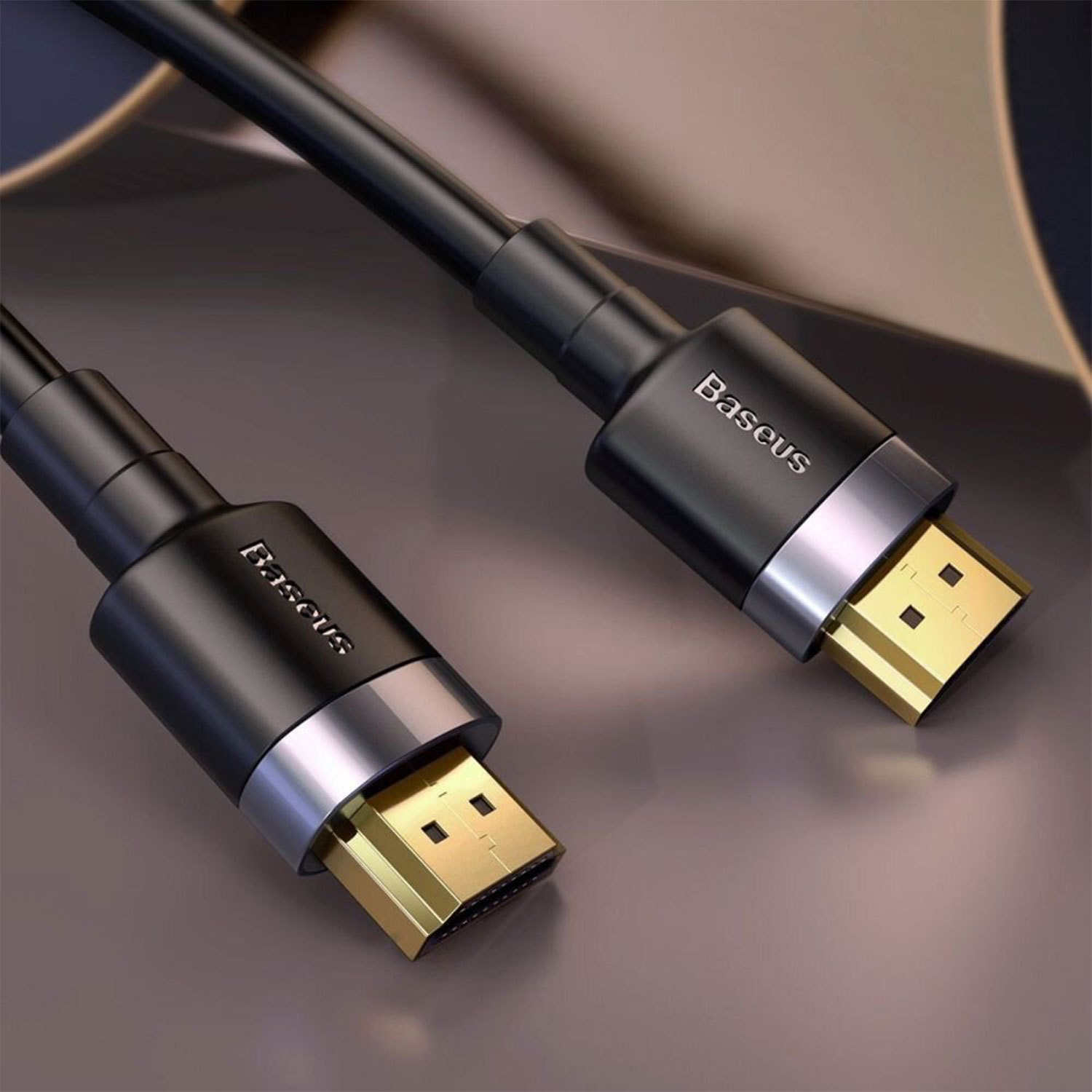 Cable Baseus HORIZONTAL 4KHDMI MALE TO 4K HDMI MALE CADKLF-E01 BK — 5