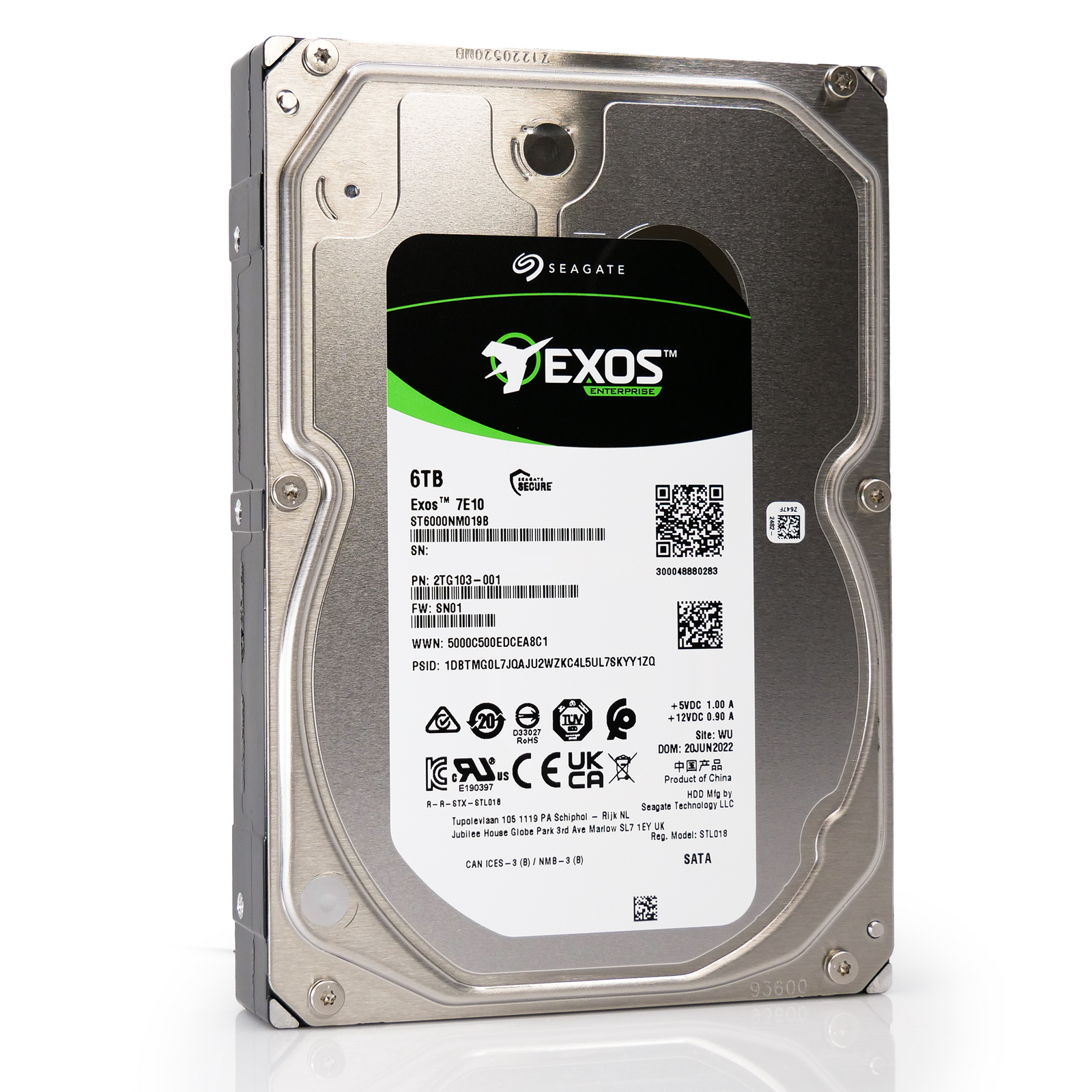 Hard drive Seagate Exos ST6000NM019B — 4