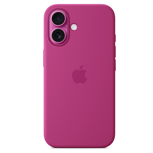 iPhone 16 Silicone Case with MagSafe Fuchsia — 5