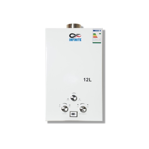 Gas water heater INFINITE JSG20-H22 TURBO GLASS PANEL — 3