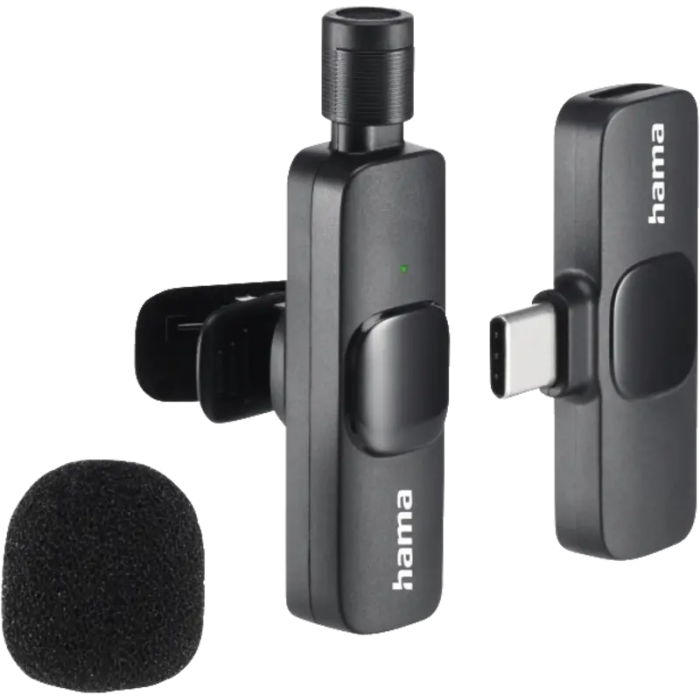 Smart Wireless Lavalier Microphone Wireless Clip-on Mic 0004680 — 3