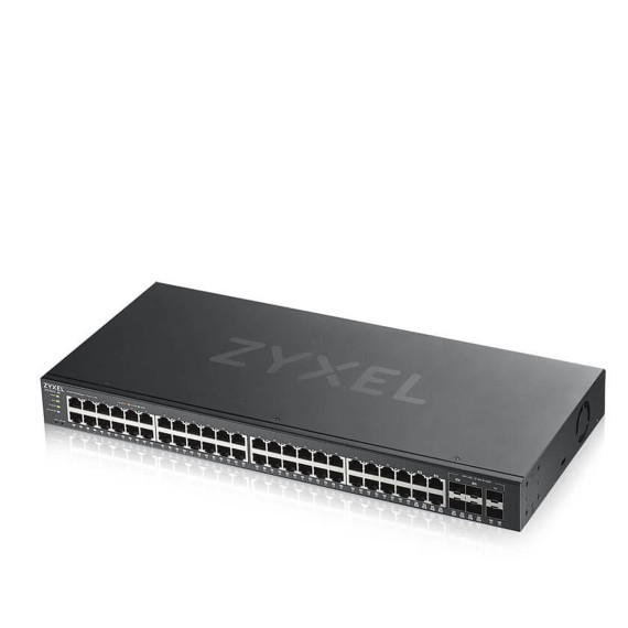 Network device ZYXEL Switch NebulaFlex GS1920-48V2 Smart L2 Gigabit 44xRJ-45 4x Combo SFP RJ-45 2xSFP Rack 19 GS1920-48V2-EU0101F — 2