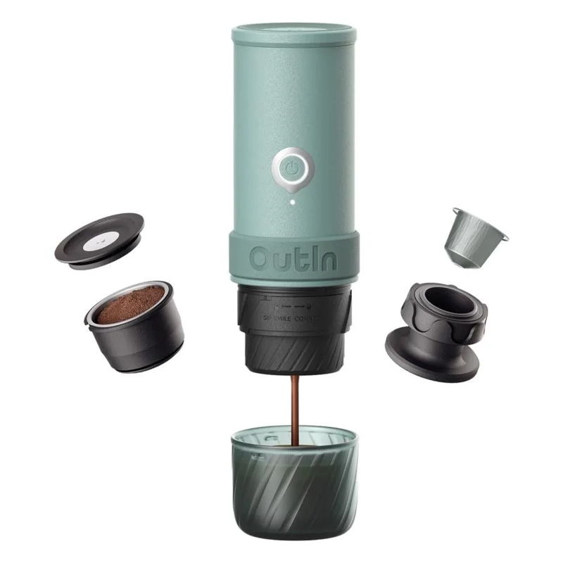 Nano portable espresso machine OutIn Mino OTEM-MO-01-AA-CG Canyon — 3