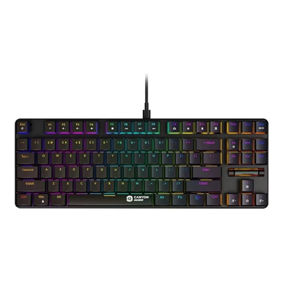 Keyboard CANYON Cometstrike TKL GK-50 EN RU Wired CND-SKB50-RU — 2