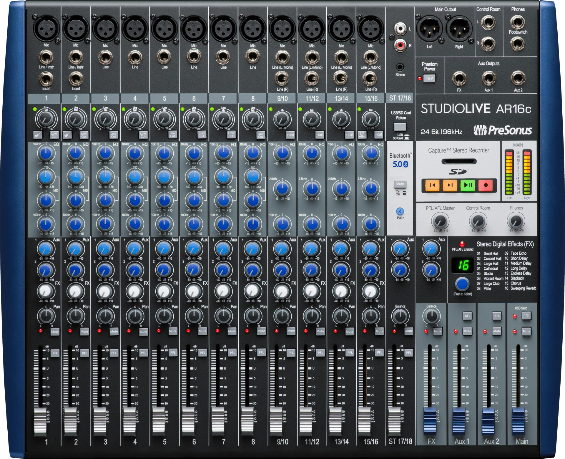 Presonus StudioLive AR16C Mixer 2779206102 — 2