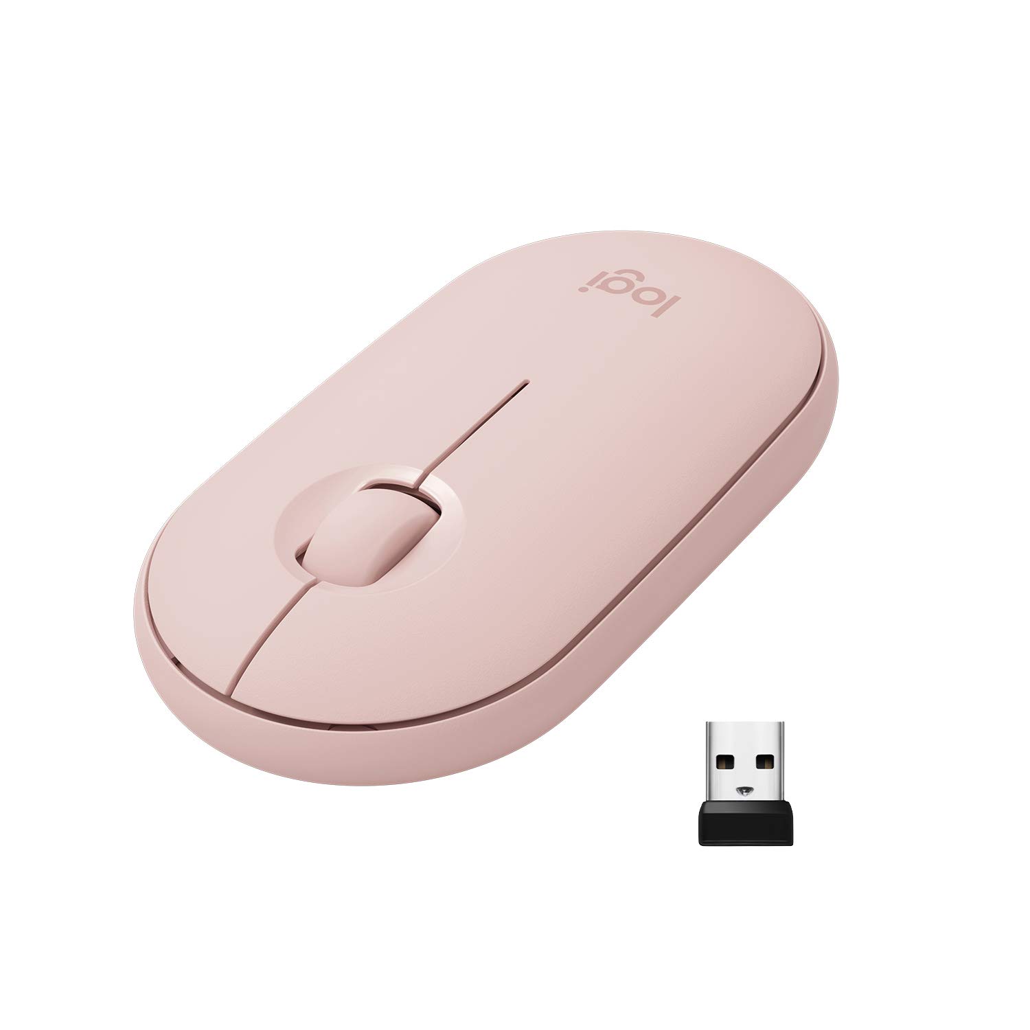 Wireless Mouse Pebble M350 Bluetooth Rose
