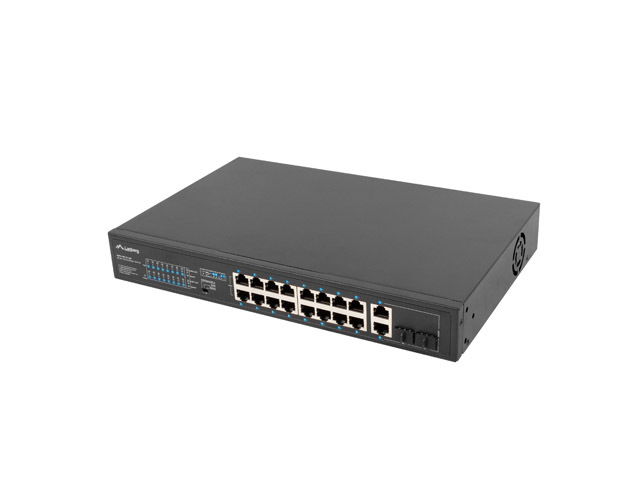 Lanberg RSFE-16P-2C-250w Rack POE+ Switch — 4
