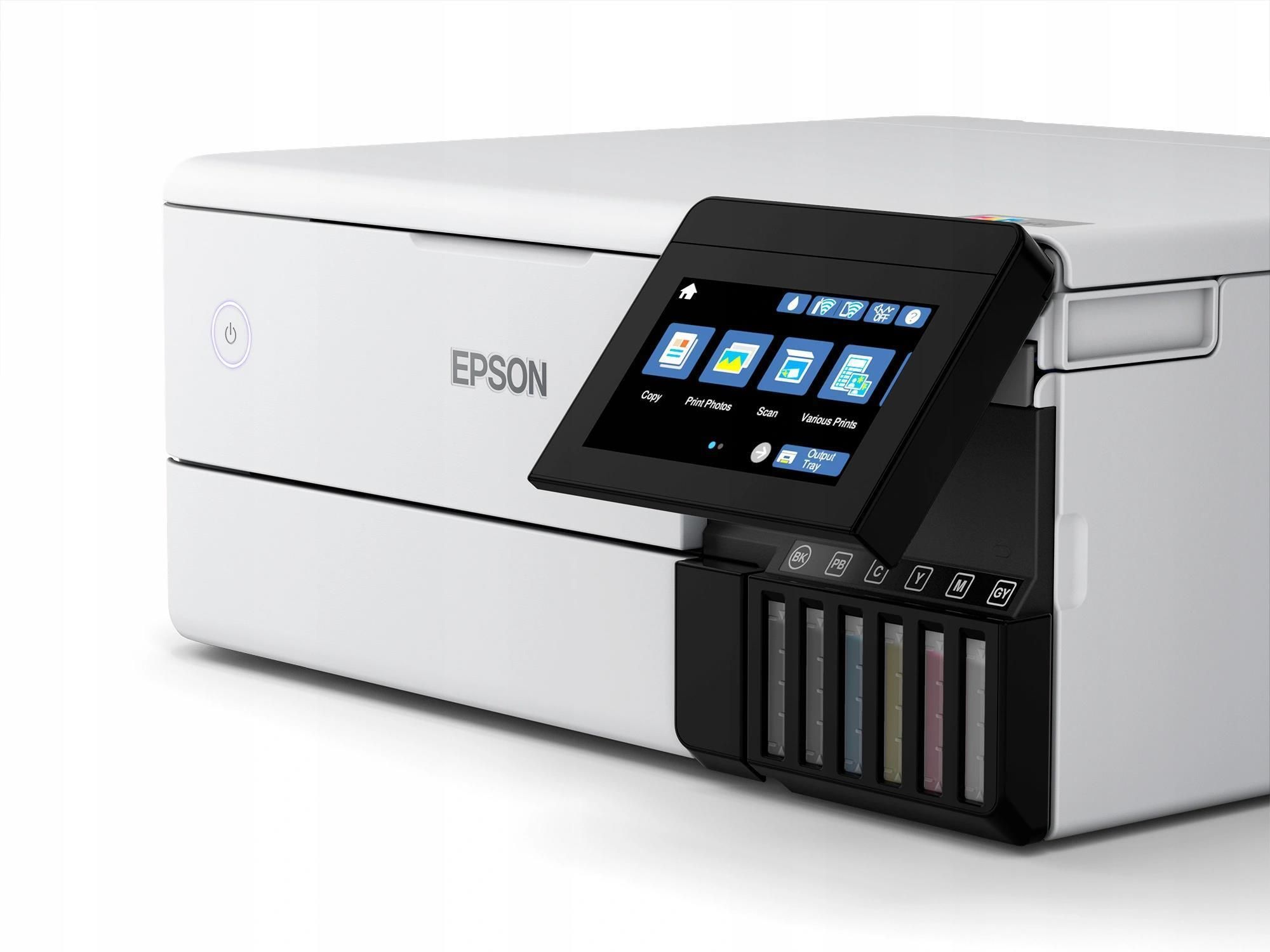 Epson EcoTank L8160 A4+ 6 Coulors WiFi Multifuncional Printer with CD DVD Print — 3