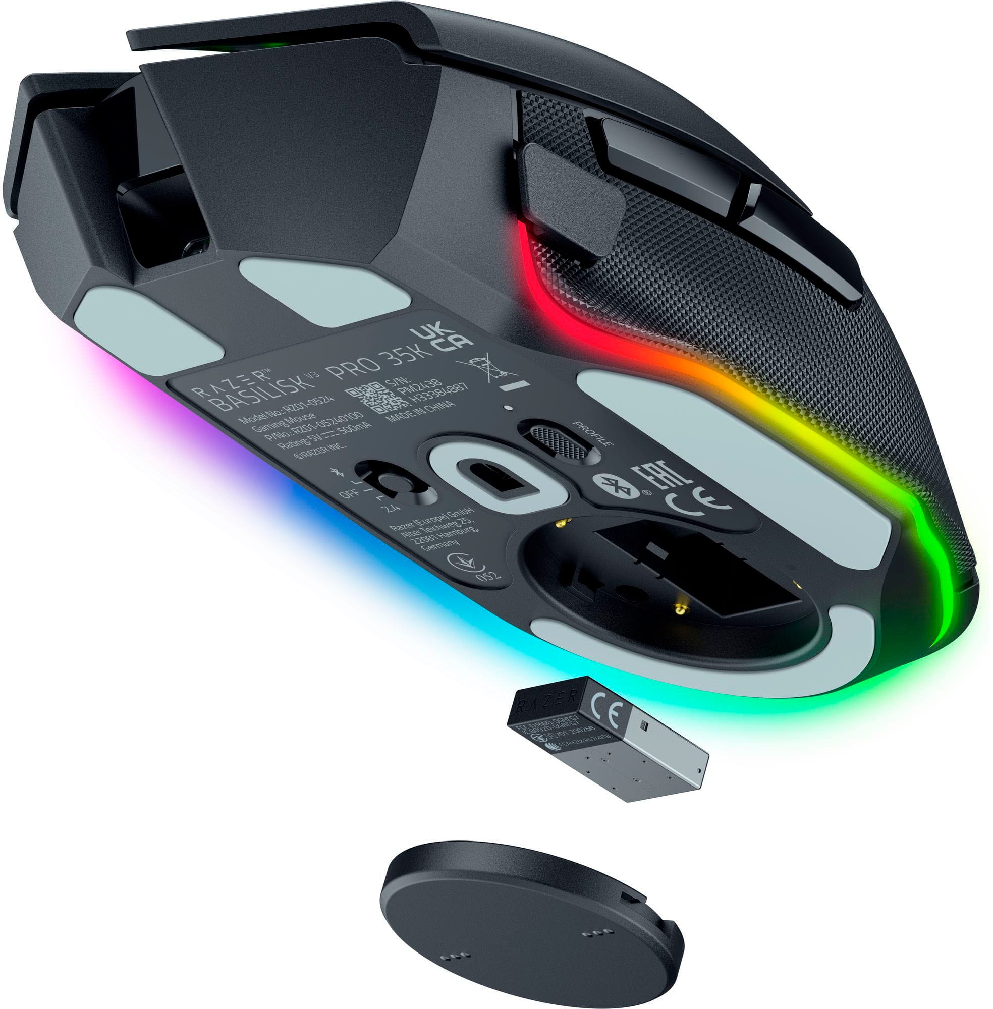 Mouse Razer Basilisk V3 Pro 35K — 3