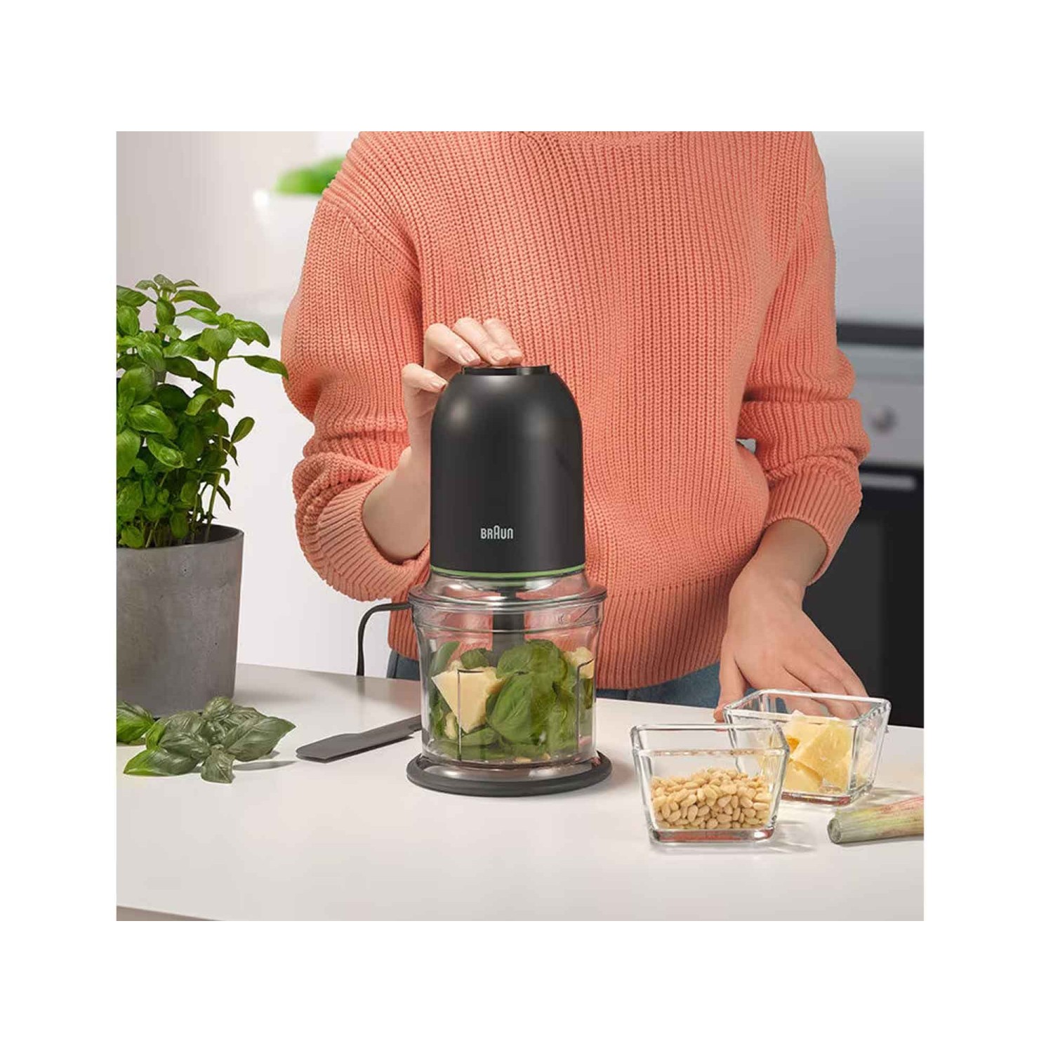 Food chopper Braun CH3011BK — 3