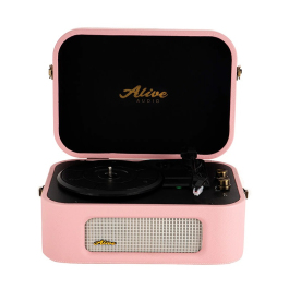 Vinyl player Alive Audio STORIES Rose Wine AASTR06RW