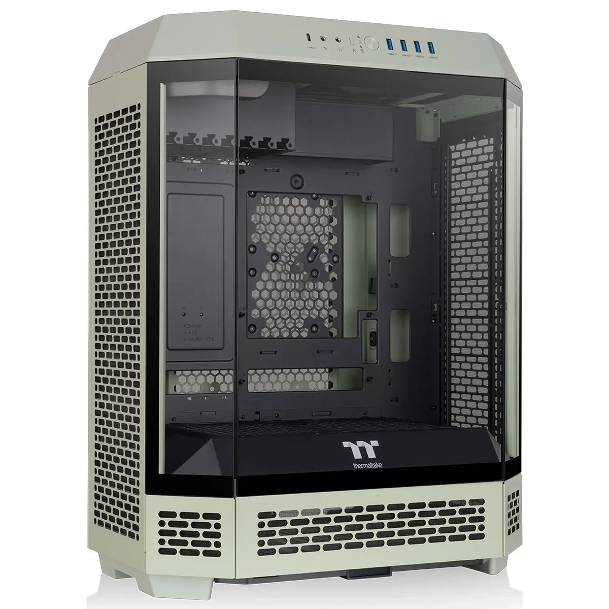 Thermaltake Tower 600 Mid Tower Chassis CA-1Z1-00MEWN-00 Big Gaming Case