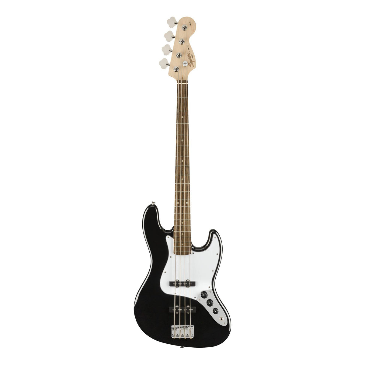 Squier AFF Jazz Bass Guitar BLK — 2