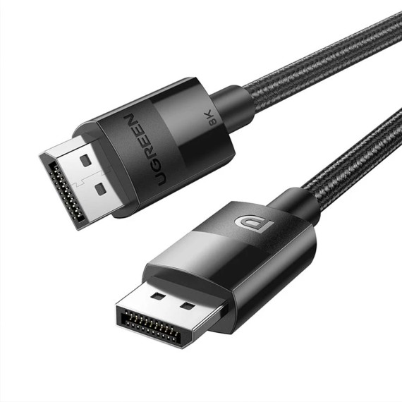 Cable UGREEN DP114 DisplayPort 1.4 8K BK 80392 — 2