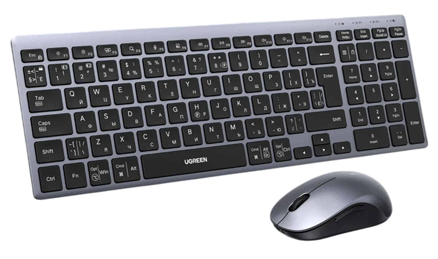 UGREEN Bluetooth & Wireless Keyboard & Mouse Combo Rechargeable 85513 RU